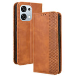 Læderetui til Oppo A6 Pro 4G / A6 Pro 5G / F31 5G Pung Stand Retro Tekstur Telefoncover