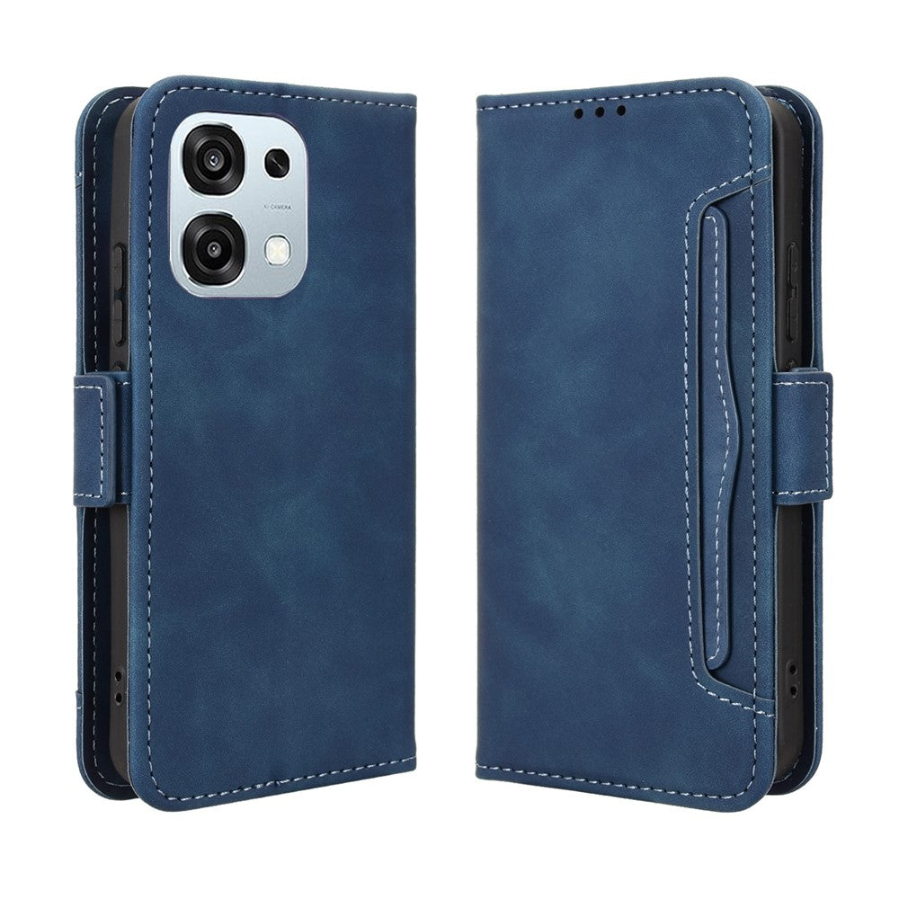 Leather Case for Oppo A6 Pro 4G  /  A6 Pro 5G  /  F31 5G Phone Wallet Cover with Multiple Card Slots