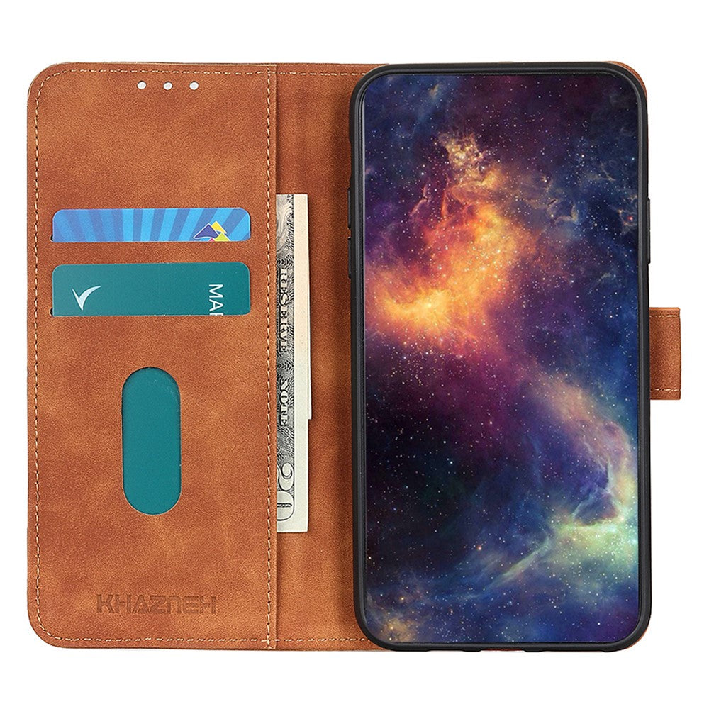 KHAZNEH For Xiaomi Poco M8 5G / Redmi Note 15 5G (Global) Case PU Leather Retro Texture Phone Cover