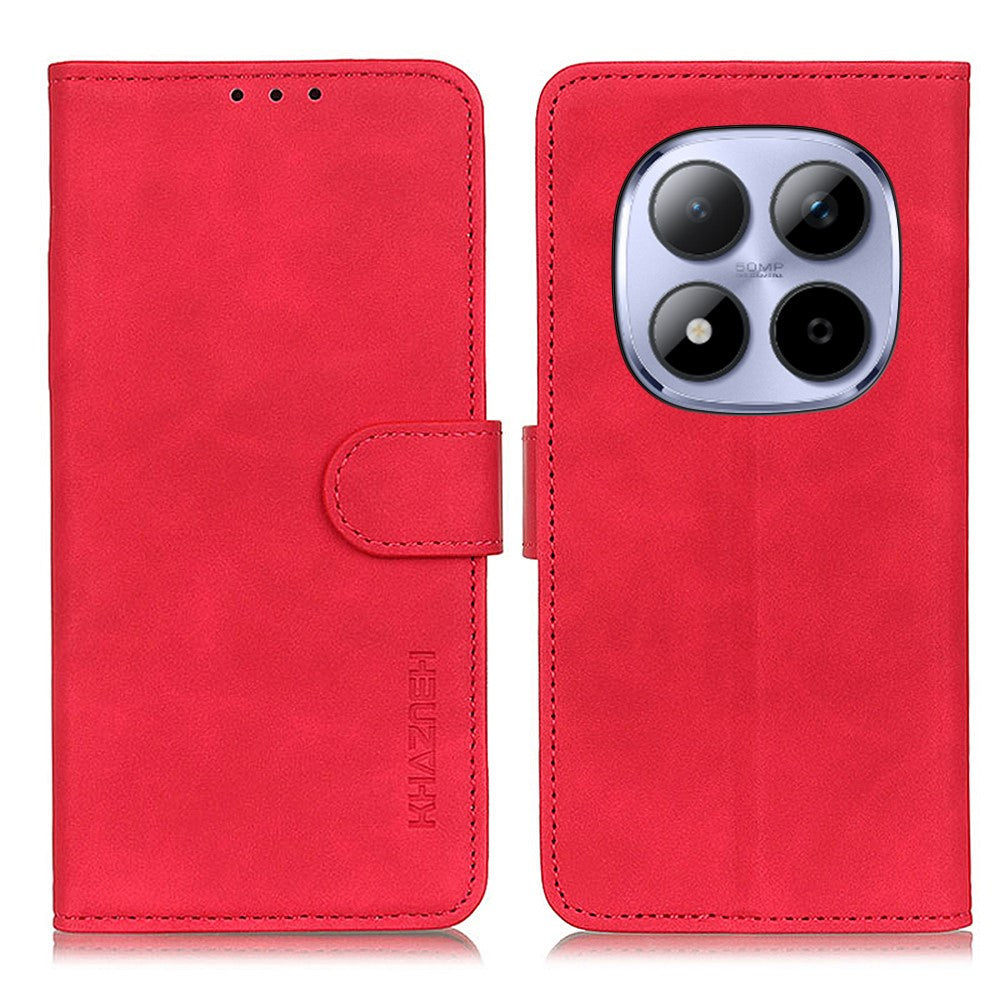 KHAZNEH För Xiaomi Poco M8 Pro 5G / Redmi Note 15 Pro+ 5G (Global) Skal PU-läder Retro Textur mobilskal