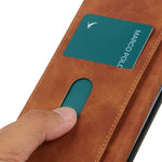 KHAZNEH For Xiaomi 17 Case PU Leather Retro Texture Phone Cover