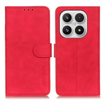 KHAZNEH For Xiaomi 17 Case PU Leather Retro Texture Phone Cover