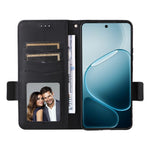 Leather Case for Oppo A6 GT 5G / A6 Max 5G / F31 Pro+ 5G Litchi Texture Wallet Phone Cover with Wrist Strap