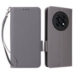 Leather Case for Oppo A6 GT 5G / A6 Max 5G / F31 Pro+ 5G Litchi Texture Wallet Phone Cover with Wrist Strap