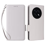 Leather Case for Oppo A6 GT 5G / A6 Max 5G / F31 Pro+ 5G Litchi Texture Wallet Phone Cover with Wrist Strap