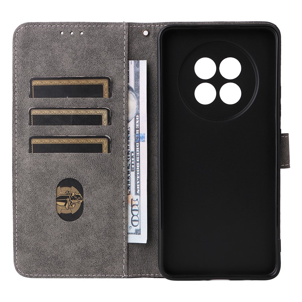 Wallet Case for Oppo A6 GT 5G / A6 Max 5G / F31 Pro+ 5G RFID Blocking PU Leather Phone Cover Stand with Strap