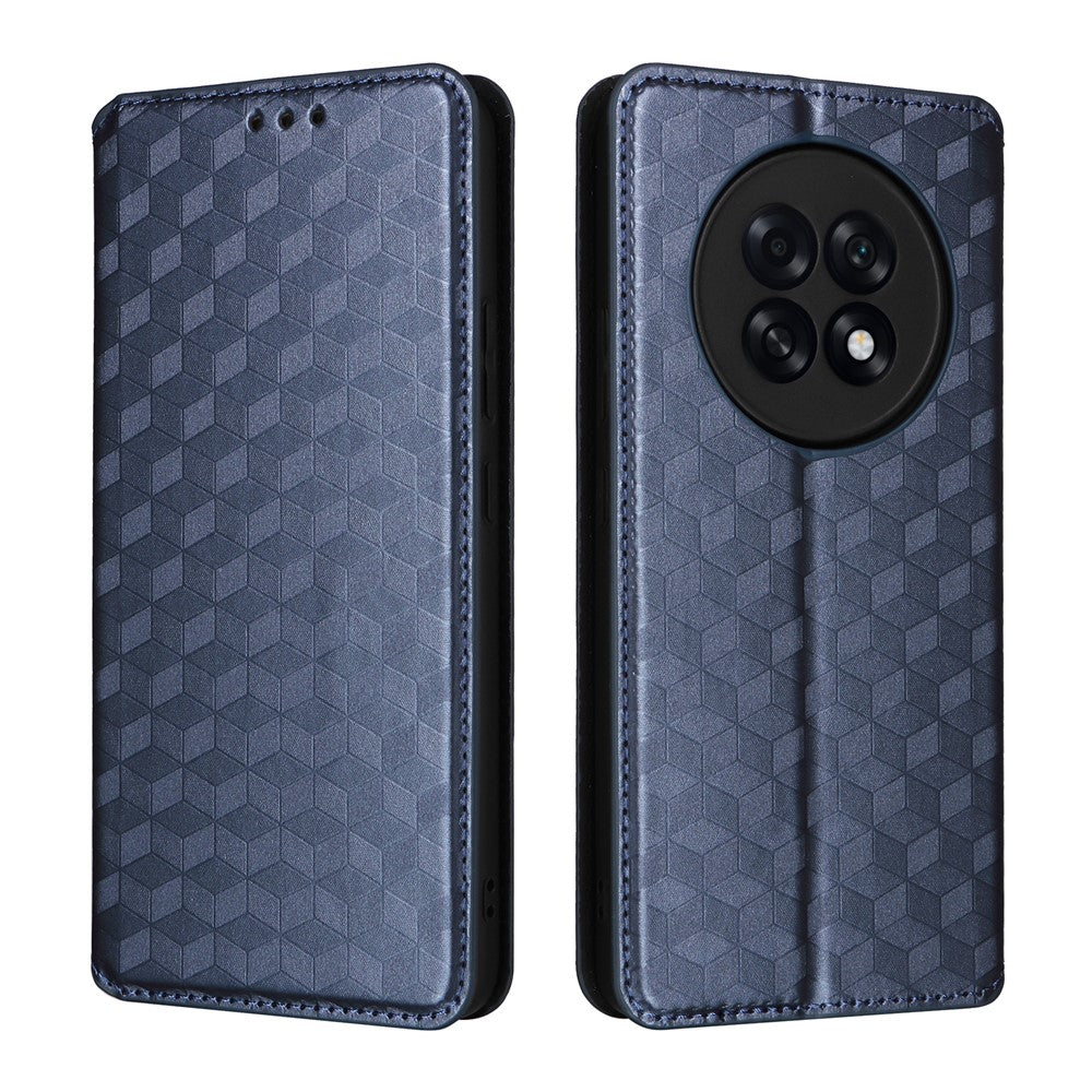 Leather Case for Oppo A6 GT 5G / A6 Max 5G / F31 Pro+ 5G Wallet Rhombus Imprinted Phone Cover