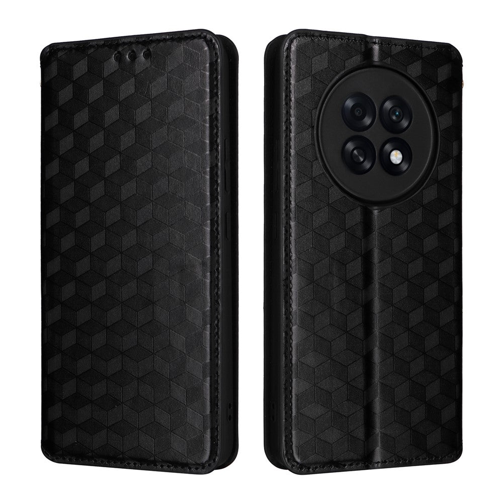 Leather Case for Oppo A6 GT 5G / A6 Max 5G / F31 Pro+ 5G Wallet Rhombus Imprinted Phone Cover