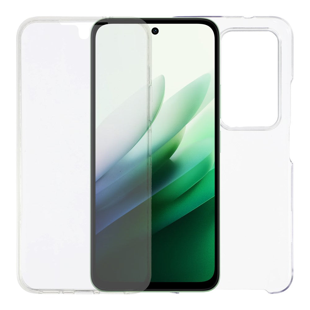 Phone Case For Xiaomi Redmi 15 4G (EU) (171mm) TPU Frame Clear Acrylic Back Cover with PET Film