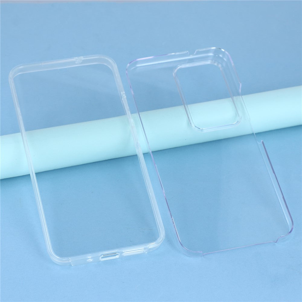 Phone Case For Xiaomi Redmi 15 4G (EU) (171mm) TPU Frame Clear Acrylic Back Cover with PET Film