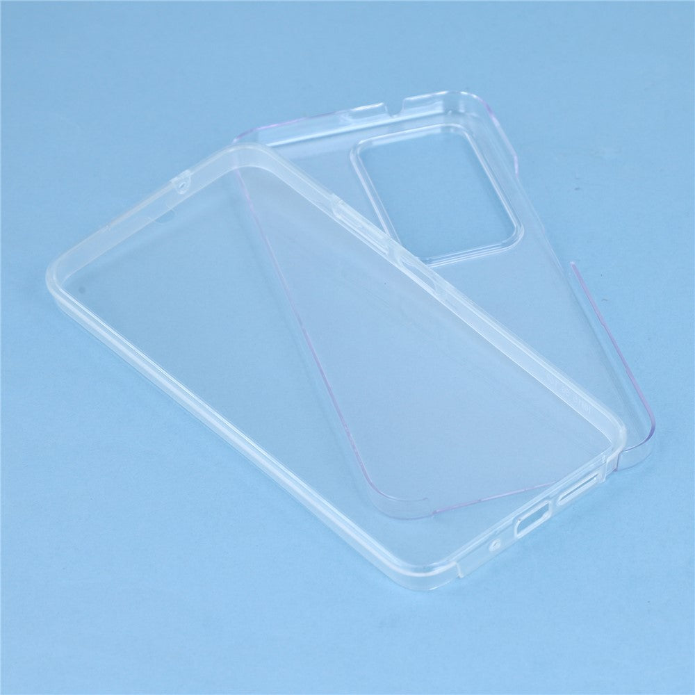 Phone Case For Xiaomi Redmi 15 4G (EU) (171mm) TPU Frame Clear Acrylic Back Cover with PET Film