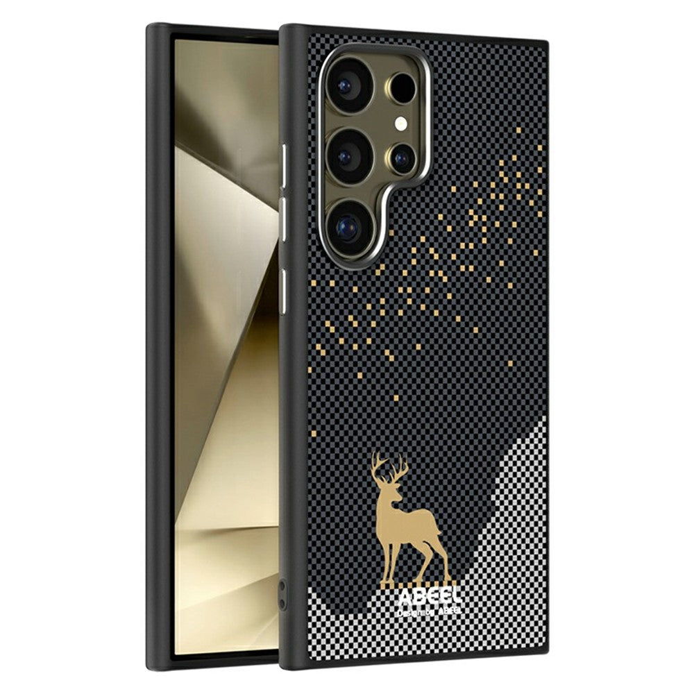 ABEEL Til Samsung Galaxy S24 Ultra Magnetisk Cover Ultratyndt PC TPU Telefon Bagcover