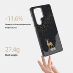 ABEEL Til Samsung Galaxy S24 Ultra Magnetisk Cover Ultratyndt PC TPU Telefon Bagcover