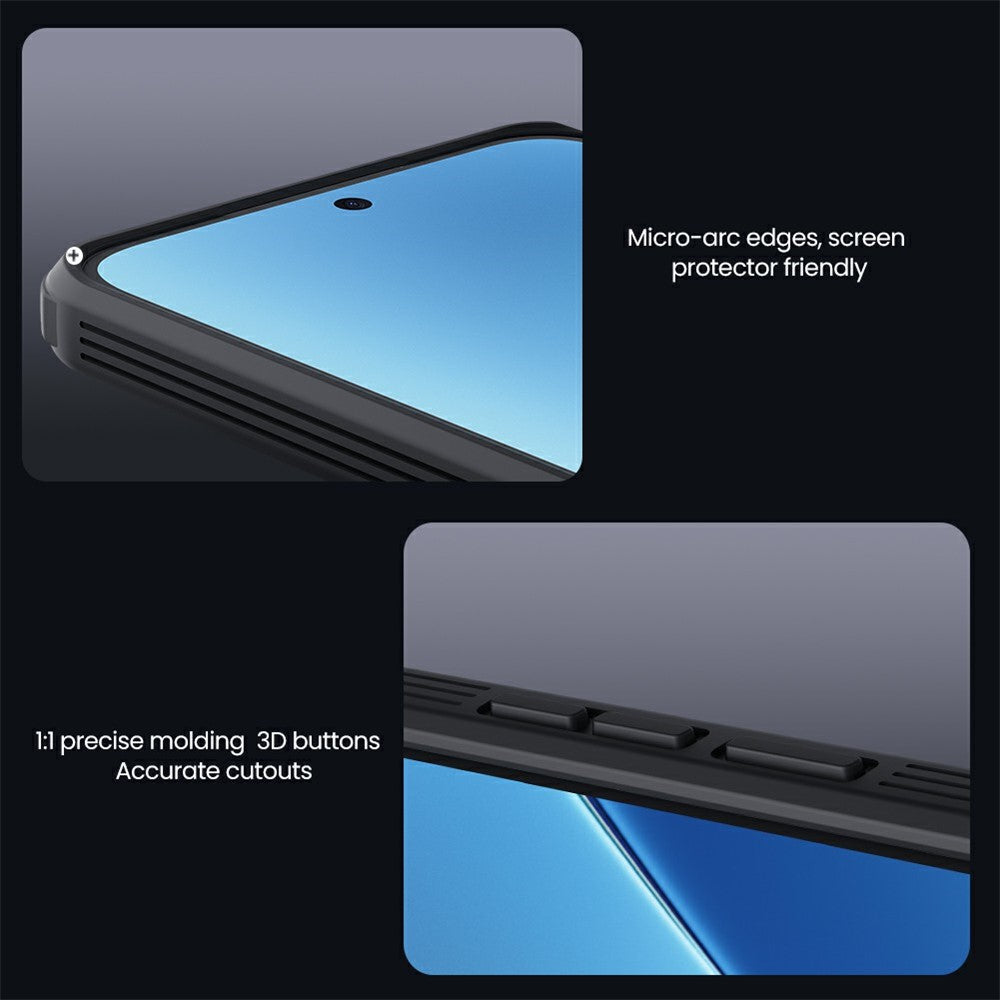 NILLKIN Camshield Pro Series för Xiaomi 15T-skal i TPU + PC med kamerareglage