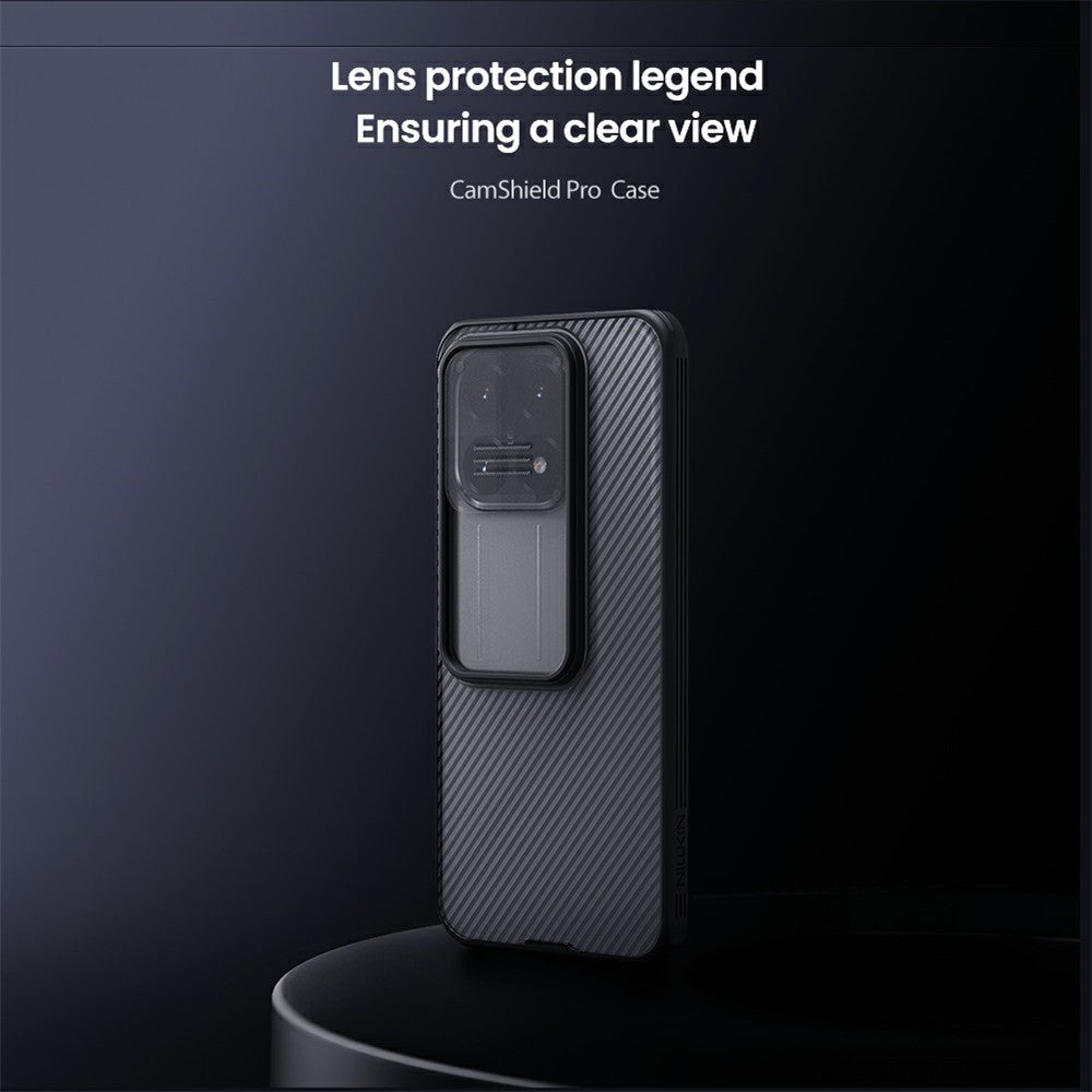 NILLKIN Camshield Pro Series For Xiaomi 15T Case TPU + PC Phone Cover with Camera Slider