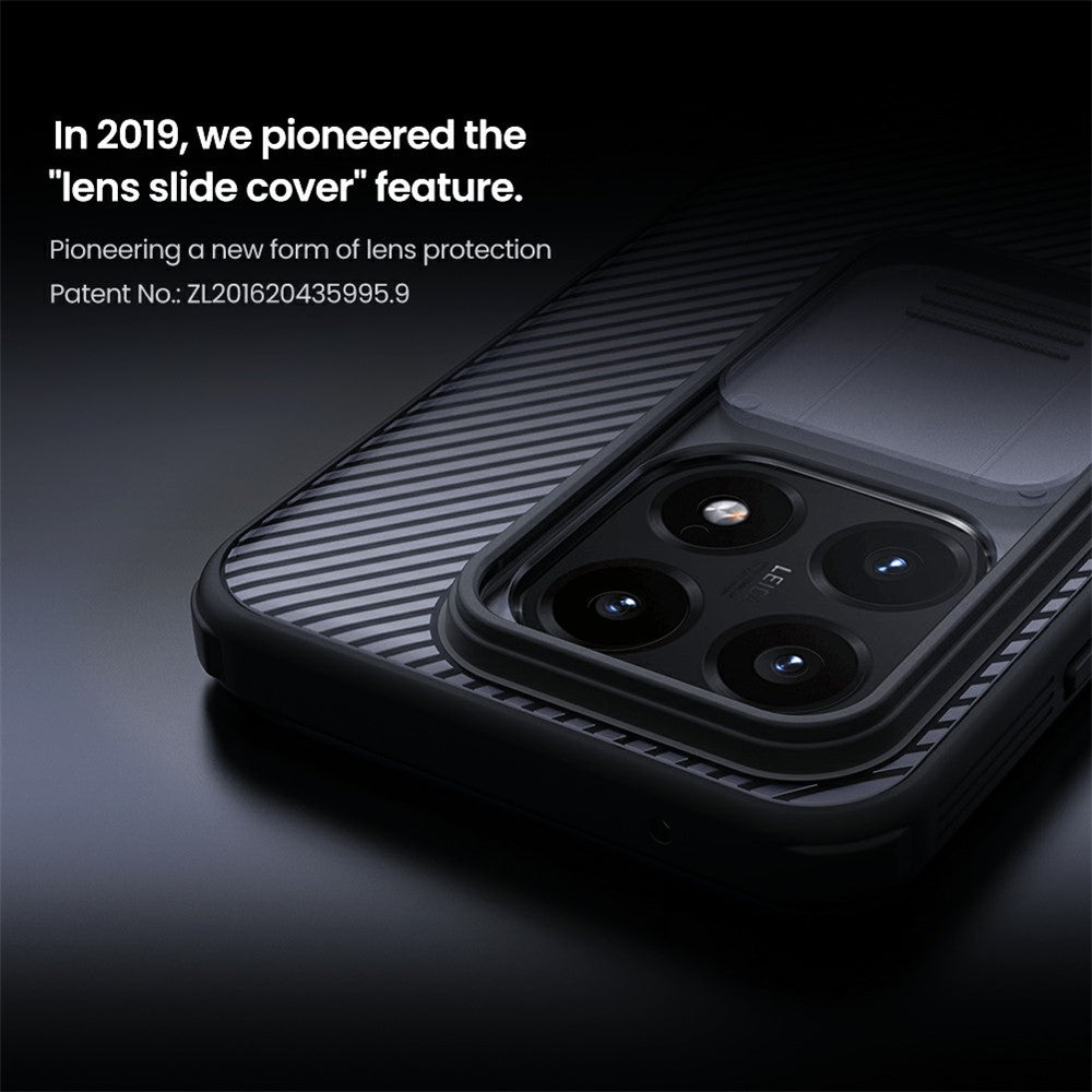 NILLKIN Camshield Pro Series för Xiaomi 15T-skal i TPU + PC med kamerareglage