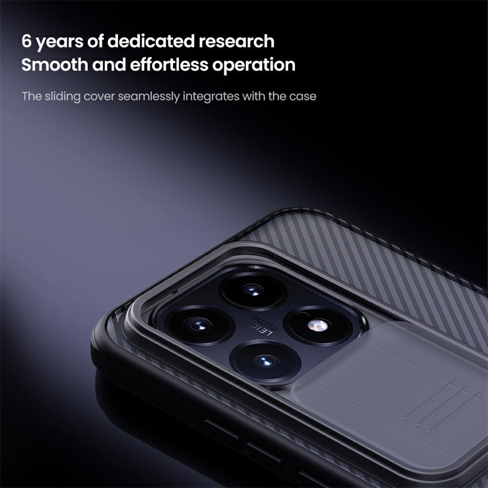 NILLKIN Camshield Pro Series For Xiaomi 15T Case TPU + PC Phone Cover with Camera Slider