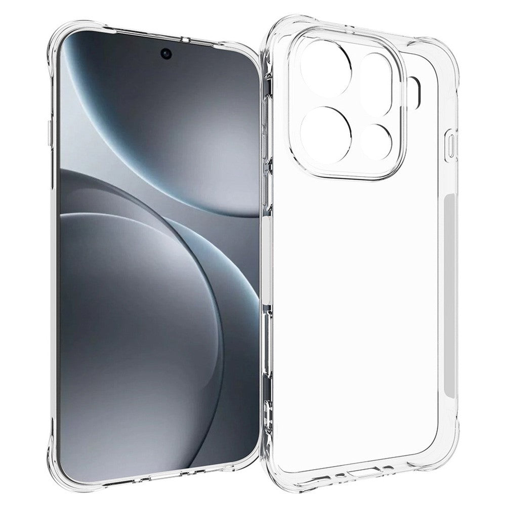 Til Oppo Find X9 Pro 5G TPU Telefoncover Skridsikker Gennemsigtig Mobiltelefoncover