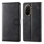 For Xiaomi Redmi A5 NFC (EU) (173.45mm) Case Stand Wallet Calf Texture PU Leather Flip Phone Cover with Wrist Strap