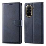 For Xiaomi Redmi A5 NFC (EU) (173.45mm) Case Stand Wallet Calf Texture PU Leather Flip Phone Cover with Wrist Strap