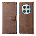 For Xiaomi Poco M8 5G / Redmi Note 15 5G (Global) Case Stand Wallet Calf Texture PU Leather Flip Phone Cover with Wrist Strap