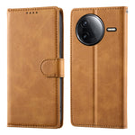 Plånboksfodral för Xiaomi Redmi K80 5G / K80 Pro 5G / Poco F7 Pro 5G / Poco F7 Ultra 5G, PU-läder med kalvstruktur och handledsrem