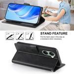 For Xiaomi Poco X7 Pro 5G  /  Redmi Turbo 4 5G Case Stand Wallet Calf Texture PU Leather Flip Phone Cover with Wrist Strap