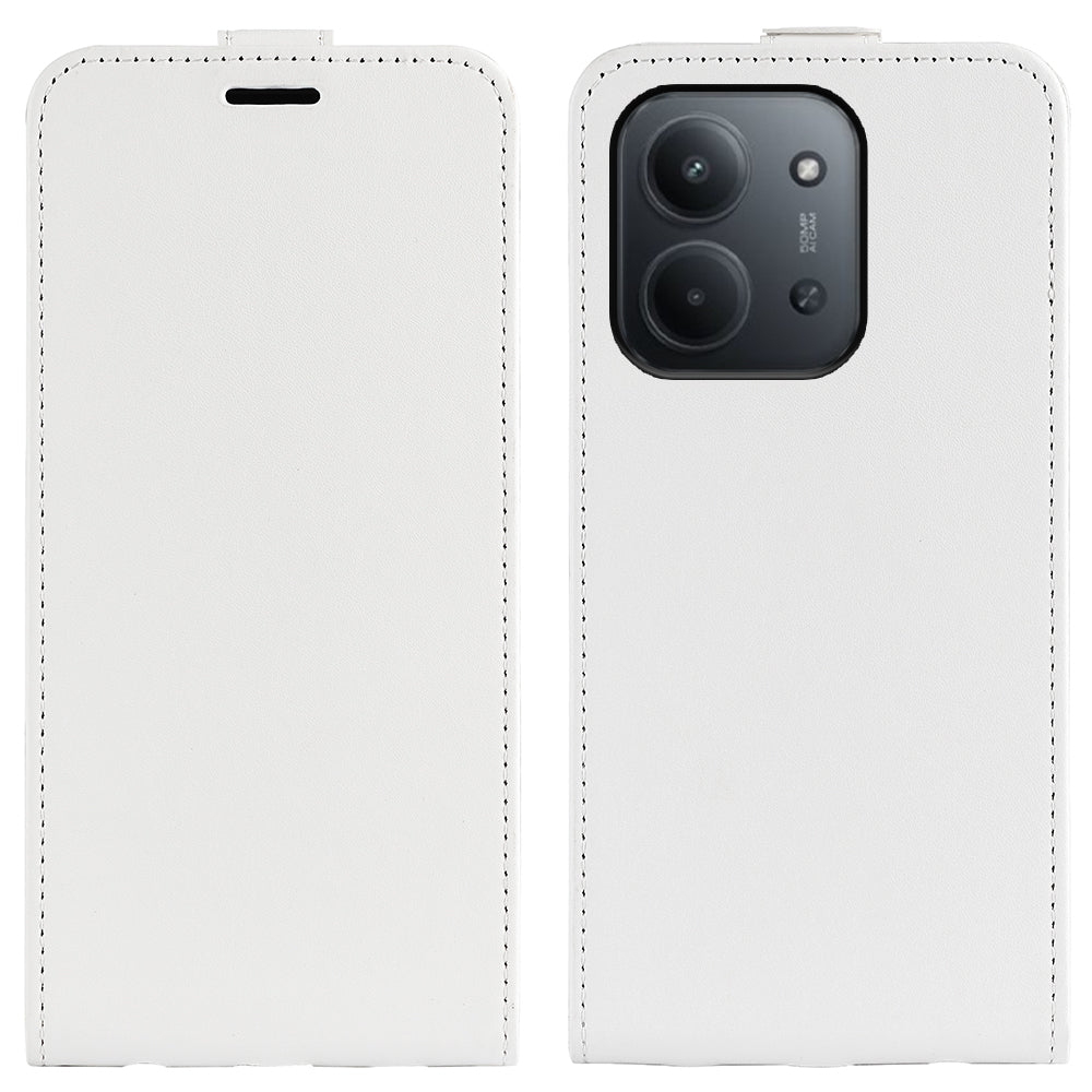 Vertikalt foldbart lædercover med kortlommer til Xiaomi Redmi 15C 5G (EU) (173mm) / Xiaomi Redmi 15C 4G (EU) (173mm)