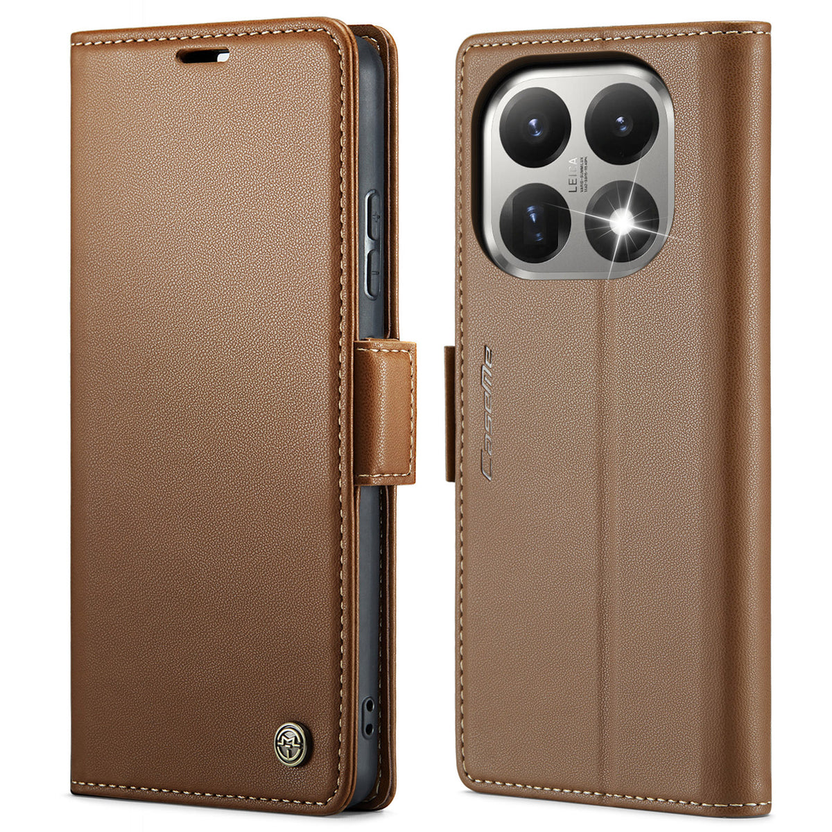 CASEME For Xiaomi 15T Case  023 Series RFID Blocking Glossy Stand Phone Cover