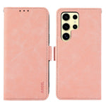 ABEEL For Samsung Galaxy S26 Ultra Case PU Leather Folio Stand View RFID Blocking Phone Cover