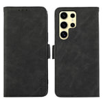 ABEEL For Samsung Galaxy S26 Ultra Case PU Leather Folio Stand View RFID Blocking Phone Cover