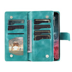 For Samsung Galaxy S26 Ultra Wallet Case Mandala Flower Pattern PU Leather Phone Cover with Wrist Strap