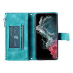 For Samsung Galaxy S26 Ultra Wallet Case Mandala Flower Pattern PU Leather Phone Cover with Wrist Strap