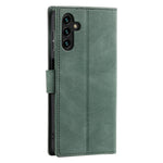 For Samsung Galaxy S26 Leather Case Splicing Stitching Wallet Phone Cover with Wrist Strap