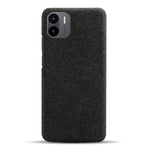 Shockproof Case for Xiaomi Redmi A1 4G / A2 4G Cloth Texture Anti-Drop Phone Case Solid Color Hard PC Protective Cover