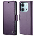 CASEME För Xiaomi Redmi 15C 5G (EU) (173mm) / Xiaomi Redmi 15C 4G (EU) (173mm) Skal 023 Series RFID-blockerande glansigt stativmobilskal