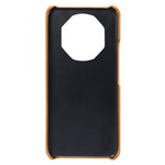 For Huawei Mate 50 RS Porsche Design 4G Phone Case with Dual Card Slots, Shockproof PU Leather Coated Hard PC Cover
