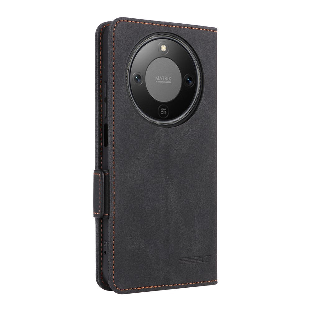 For Honor Magic8 Lite 5G / X9d 5G / X70 5G Case Leather Wallet Flip Phone Cover with Hardware Decor