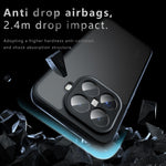 For Xiaomi 15T Pro Case Skin-Touch TPU + PC Matte Phone Back Cover, Transparent Black