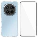 WANLONFENG For Honor Magic8 Pro 5G Case  WL Series 2.0mm TPU Phone Cover with Tempered Glass Film