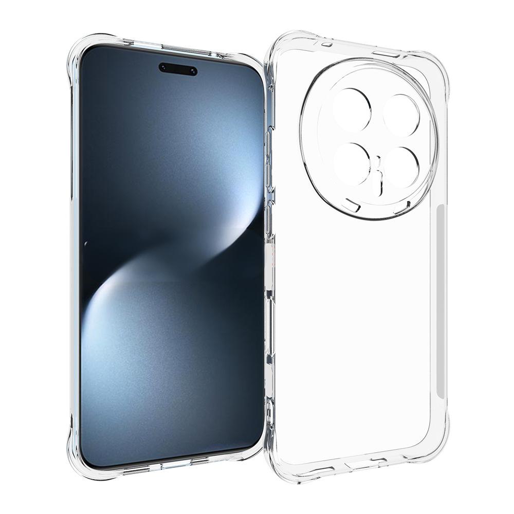WANLONFENG For Honor Magic8 Pro 5G TPU Case  WL2 Series 2.0mm Phone Cover with 2Pcs Tempered Glass Films