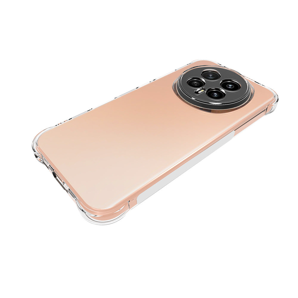 WANLONFENG For Honor Magic8 5G TPU Case  WL2 Series 2.0mm Phone Cover with 2Pcs Tempered Glass Films