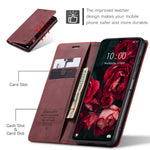 CASEME För Xiaomi Redmi 15C 5G (EU) (173mm) / Xiaomi Redmi 15C 4G (EU) (173mm) Plånboksfodral 013-serien PU-lädermobilfodral i stativ