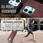CASEME För Xiaomi Redmi 15C 5G (EU) (173mm) / Xiaomi Redmi 15C 4G (EU) (173mm) Plånboksfodral 013-serien PU-lädermobilfodral i stativ