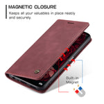 CASEME För Xiaomi Redmi 15C 5G (EU) (173mm) / Xiaomi Redmi 15C 4G (EU) (173mm) Plånboksfodral 013-serien PU-lädermobilfodral i stativ