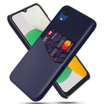 Mobilcover til Samsung Galaxy A23e Etui i stoftekstur Telefonetui med kortholder PU-læderbelagt PC-cover
