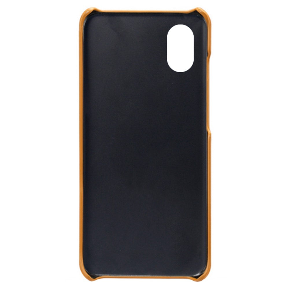 Til Samsung Galaxy A23e mobiltelefoncover Ridsefast Tekstureret PU-læderbelagt PC-telefoncover