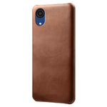 Til Samsung Galaxy A23e mobiltelefoncover Ridsefast Tekstureret PU-læderbelagt PC-telefoncover