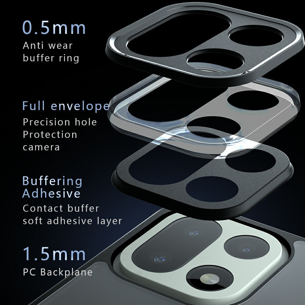 For OnePlus 15 5G Case TPU + PC Shockproof Clear Phone Cover