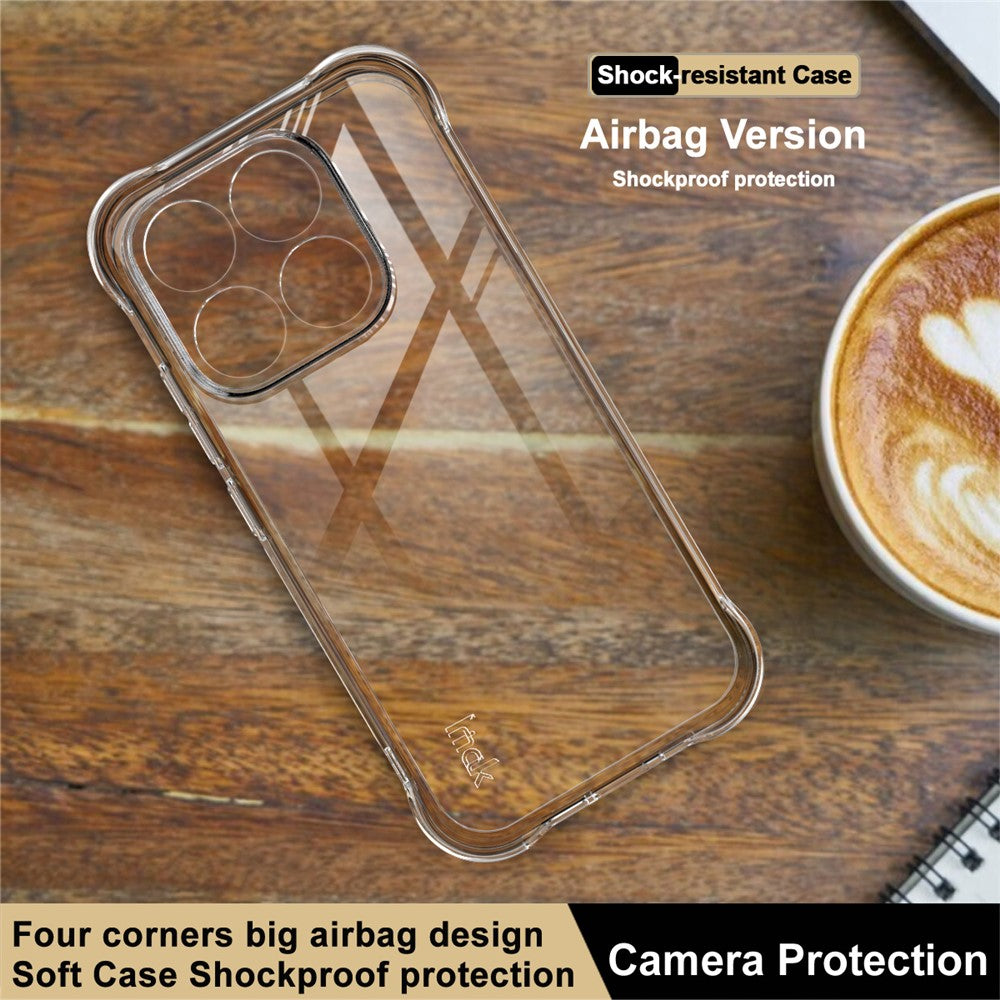 IMAK For Xiaomi 17 Case TPU Phone Cover Airbag Shockproof Protection